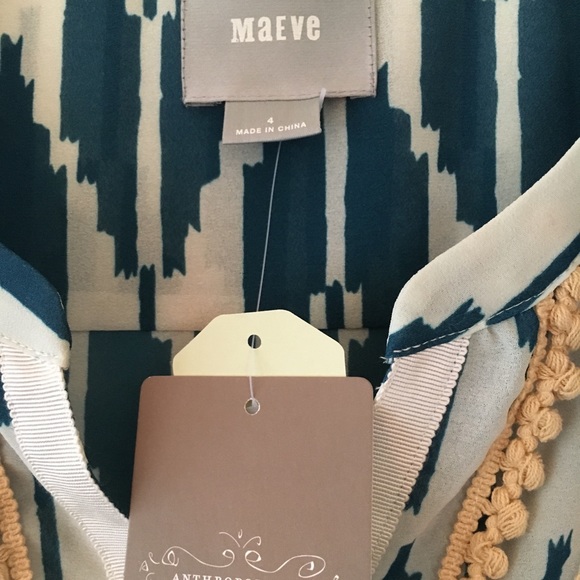Anthropologie Maeve Colorful Top - Picture 5 of 5